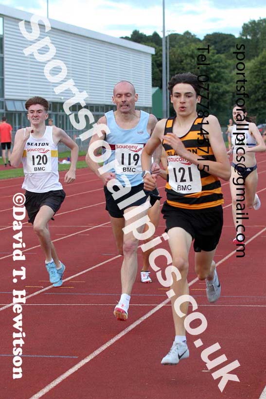 BMC 800 metes, Chester le Street, August 9th. Photo: David T. Hewitson/Sports for All Pics